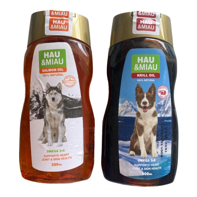  סט מפוצץ אומגה 3 - שמן סלמון טהור + שמן קריל (סרטנים) טהור 